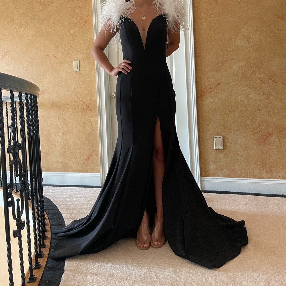 Black elegant formal